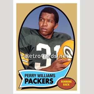 1970T Perry Williams Green Bay Packers