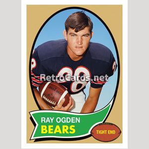 1970T Ray Ogden Chicago Bears