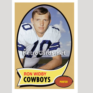 1970T Ron Widby Dallas Cowboys