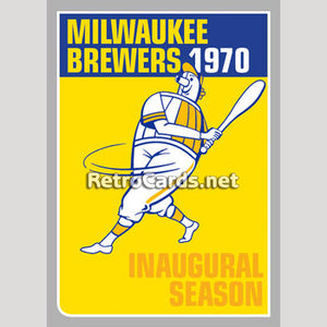 1970T Checklist Milwaukee Brewers