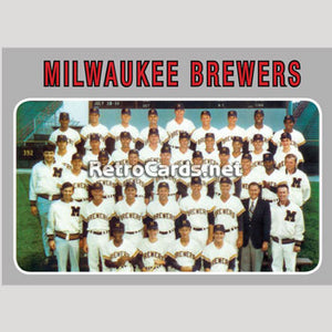 1970T Team Milwaukee Brewers