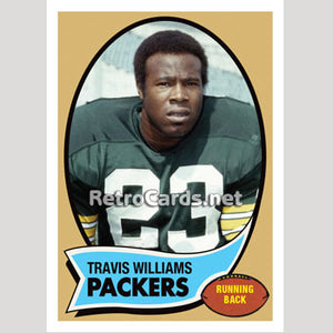 1970T Travis Williams Green Bay Packers