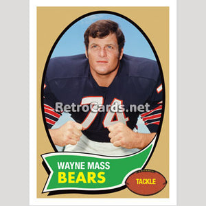 1970T Wayne Mass Chicago Bears