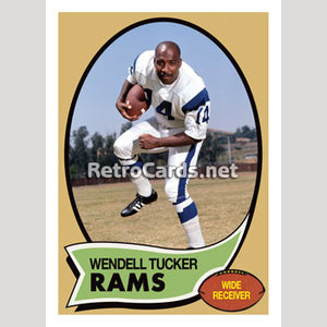 1970T Wendell Tucker Los Angeles Rams