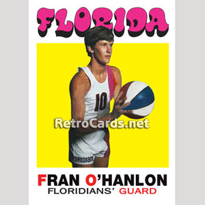 1971-72T Fran O'Hanlon Miami Floridians