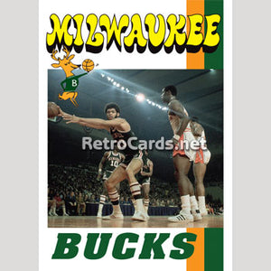 1971-72T Logo Milwaukee Bucks