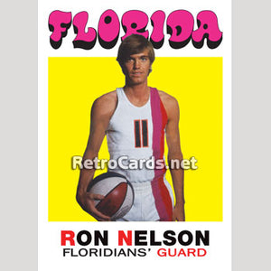 1971-72T Ron Nelson Miami Floridians