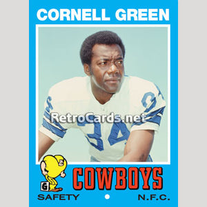 1971T Cornell Green Dallas Cowboys