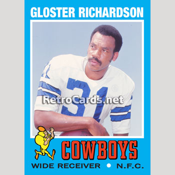 1971T-Gloster-Richardson-Dallas-Cowboys