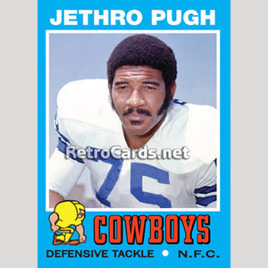 1971T Jethro Pugh Dallas Cowboys