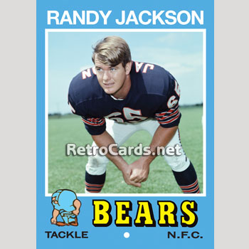 1971T-Randy-Jackson-Chicago-Bears