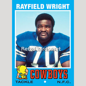 1971T Rayfield Wright Dallas Cowboys