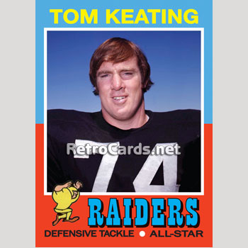 1971T-Tom-Keating-AS-Oakland-Raiders