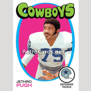 1971T NHL Jethro Pugh Dallas Cowboys