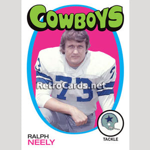 1971T NHL Ralph Neely Dallas Cowboys