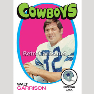 1971T NHL Walt Garrison Dallas Cowboys