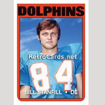 1972T-Bill-Stanfill-Miami-Dolphins