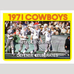 1972T Champs Dallas Cowboys Defense