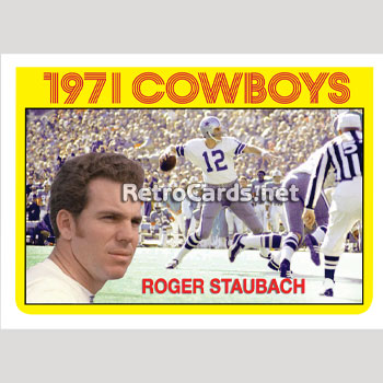 1972T Dallas Cowboys Champs RetroCards Set