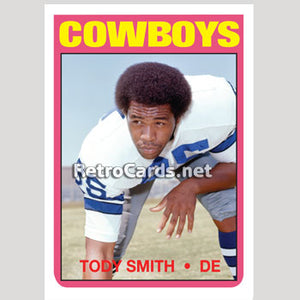 1972T Tody Smith Dallas Cowboys