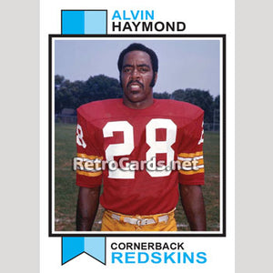 1973T Alvin Haymond Washington Redskins