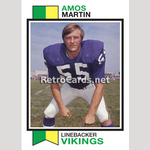 1973T Amos Martin Minnesota Vikings