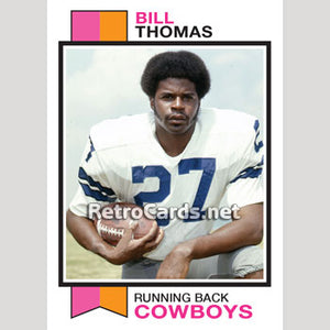 1973T Bill Thomas Dallas Cowboys
