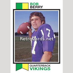 1973T Bob Berry Minnesota Vikings