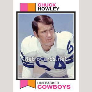 1973T Chuck Howley Dallas Cowboys