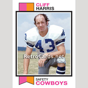 1973T Cliff Harris Dallas Cowboys