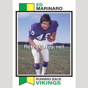 1973T Ed Marinaro Minnesota Vikings
