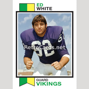1973T Ed White Minnesota Vikings