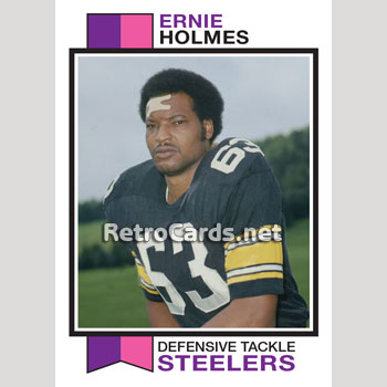 Ernie Holmes Pittsburgh Steelers 1974 Football Vintage -   Denmark