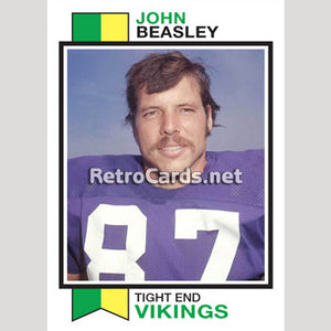 1973T John Beasley Minnesota Vikings