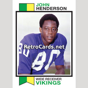 1973T John Henderson Minnesota Vikings