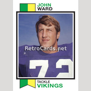 1973T John Ward Minnesota Vikings