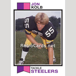 1973T Jon Kolb Pittsburgh Steelers