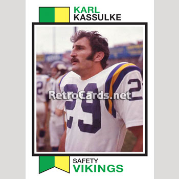 Autographed Karl Kassulke 8x10 Minnesota Vikings Photo at 's