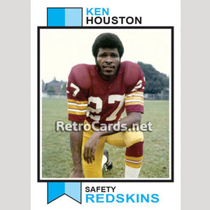 1973T Ken Houston Washington Redskins