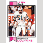 1973T-Larry-Ball-Miami-Dolphins