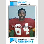 1973T-Manny-Sistrunk-Washington-Redskins