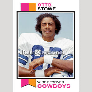 1973T Otto Stowe Dallas Cowboys