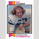 1973T-Pat-Toomay-Dallas-Cowboys