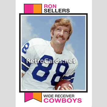 1973T Ron Sellers Dallas Cowboys – RetroCards