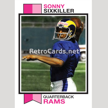 1973T-Sonny-Sixkiller-Los-Angeles-Rams
