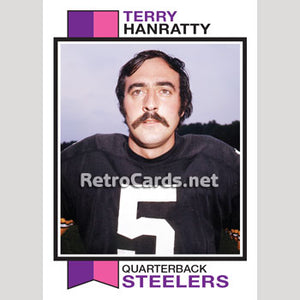1973T Terry Hanratty Pittsburgh Steelers