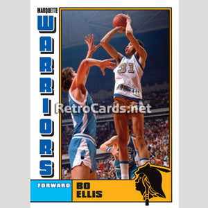 1977 Bo Ellis Marquette Warriors