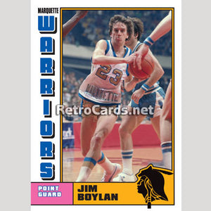 1977 Jim Boylan Marquette Warriors