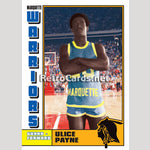 1974-77-Ulice-Payne-Marquette-Warriors