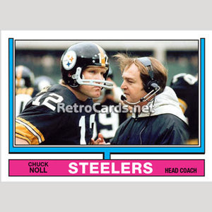 1974T Chuck Noll Pittsburgh Steelers